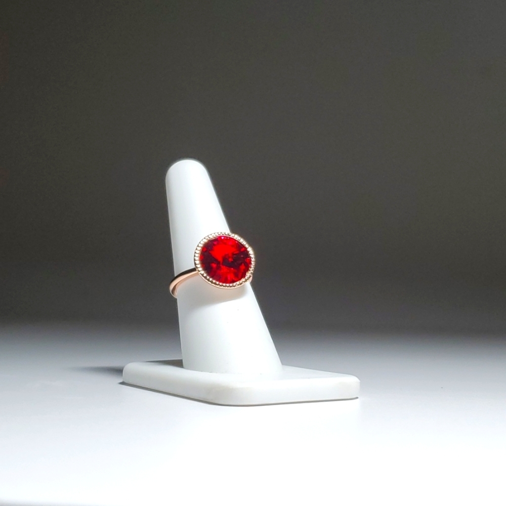 Ted Baker Rada RED Crystal Rivoli Ring